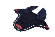 Load image into Gallery viewer, Animo Fly Hood Black/Navy ZEUDI - Reform Sport Equestrian Clothing